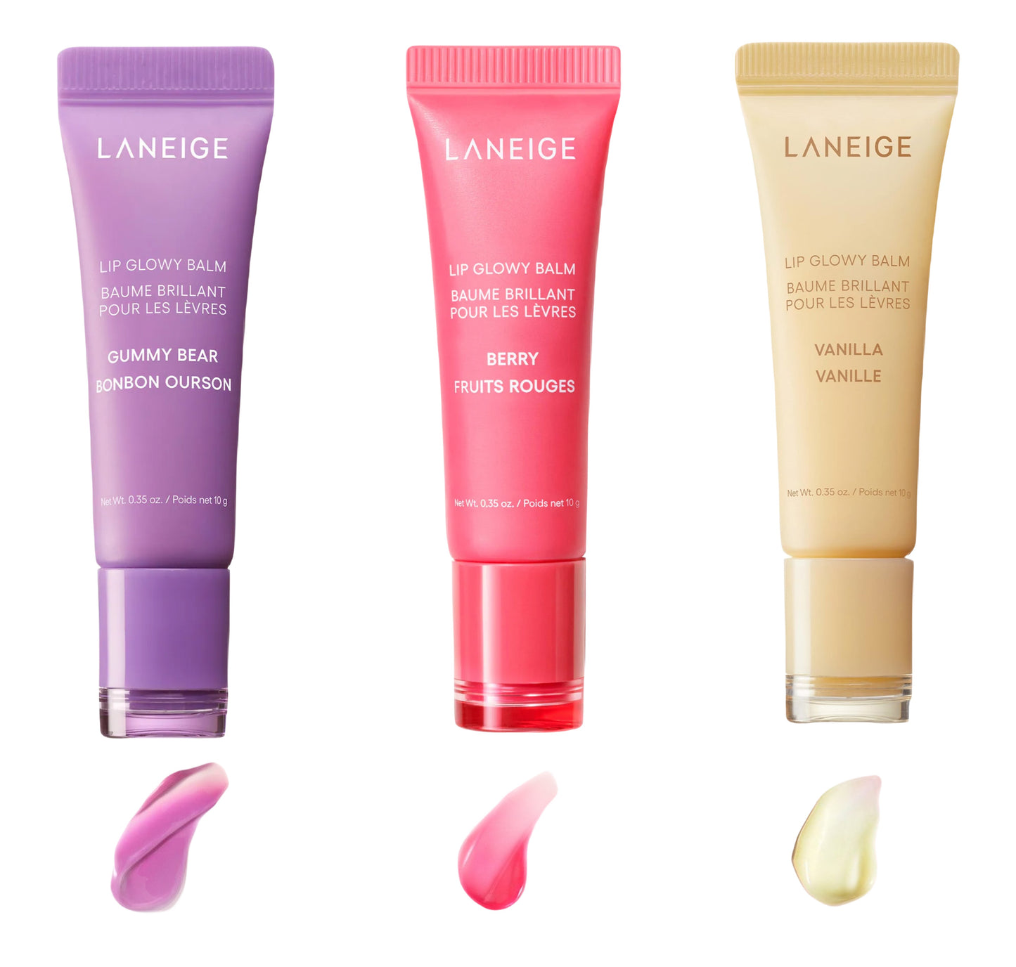 LANEIGE - On-the-Glow Lip Balm Trio