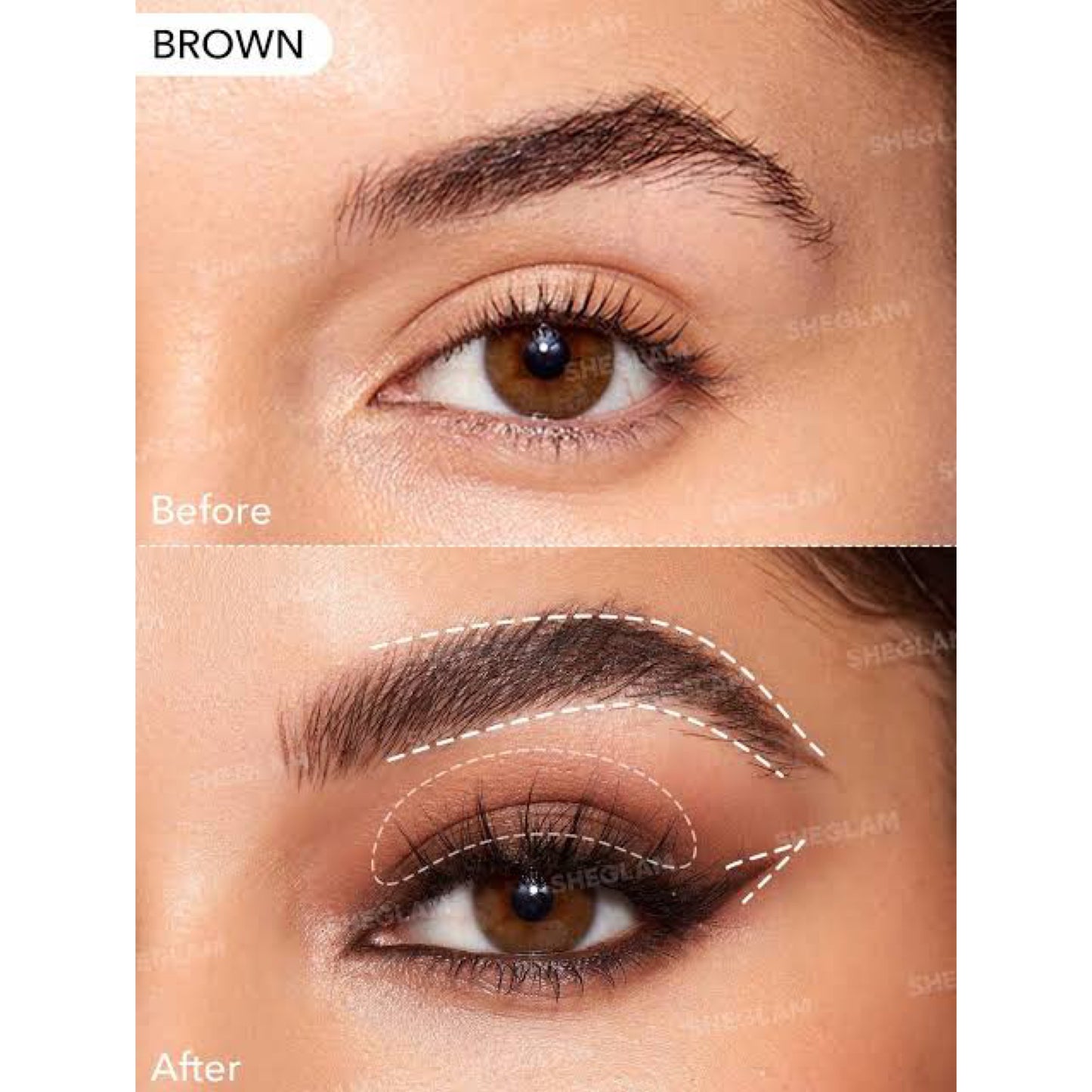 SHEGLAM - On-Line Creamy Eyeliner - BROWN