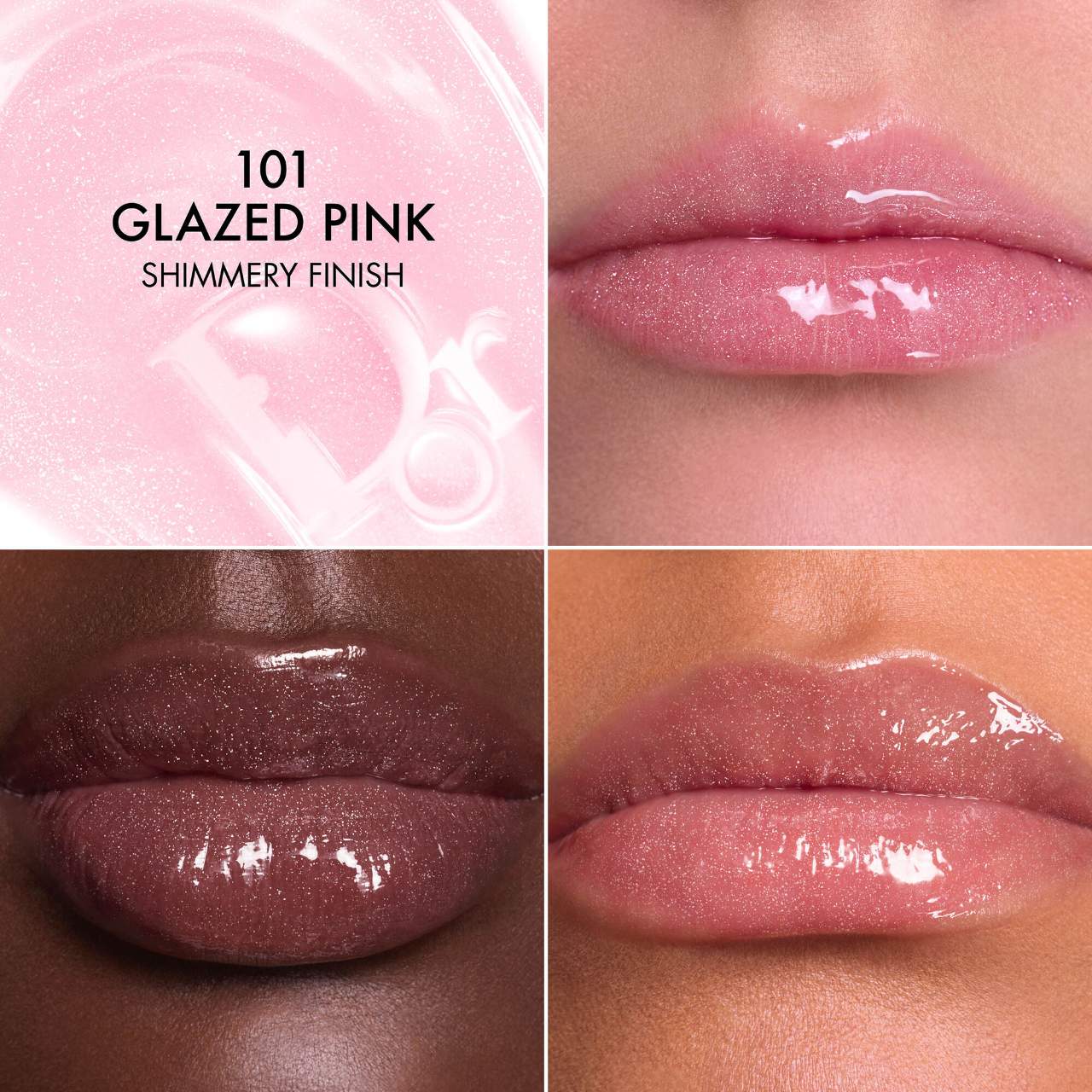 DIOR - Lip Glow Butter Hydrating Gloss Balm - 101 GLAZED PINK