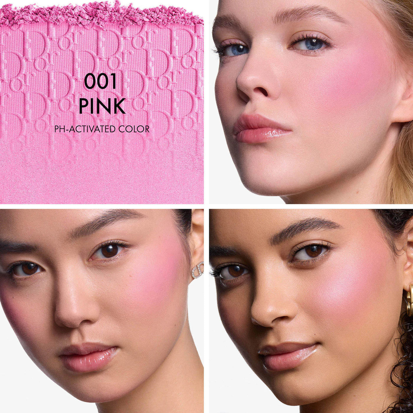 DIOR - Rosy Glow Powder Blush - 001 PINK