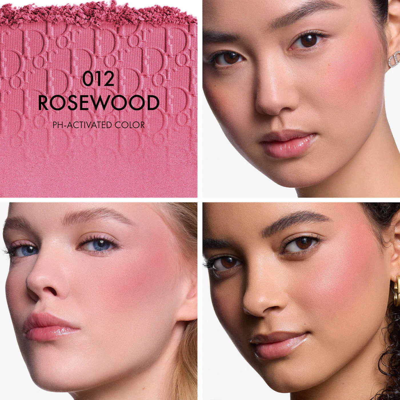 DIOR - Rosy Glow Powder Blush - 012 ROSEWOOD
