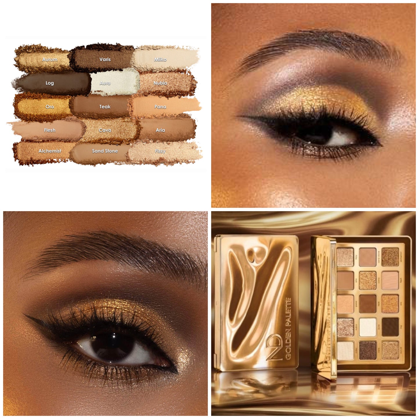 Natasha Denona - Golden Eyeshadow Palette