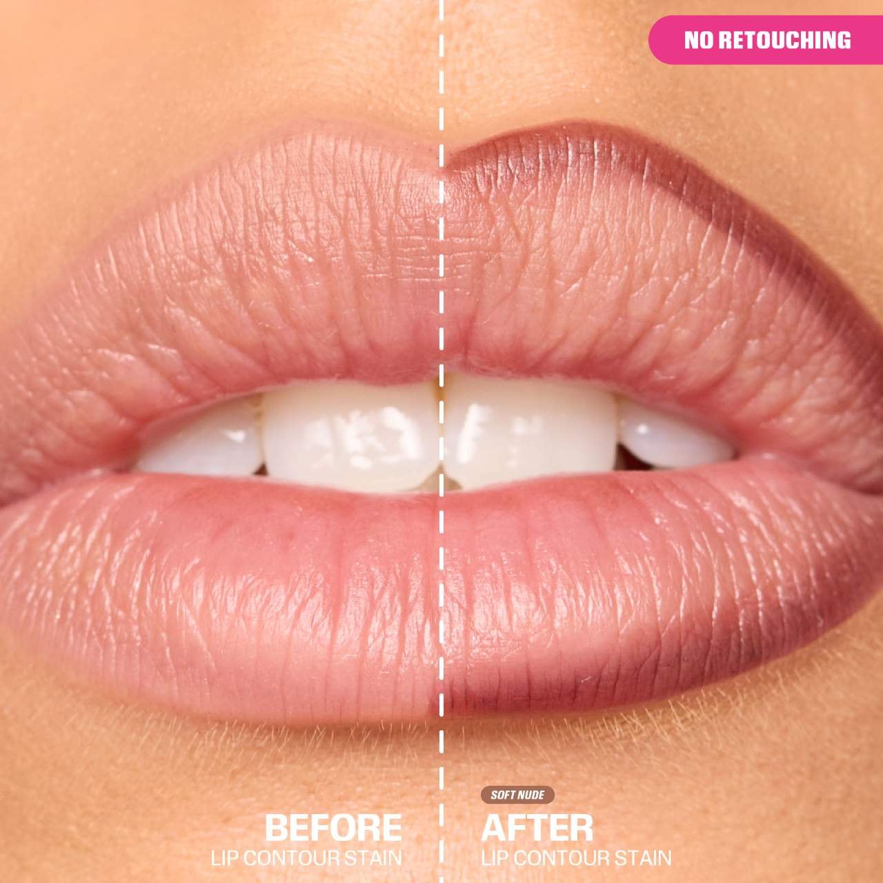 Huda Beauty - Lip Contour Stain - SOFT NUDE
