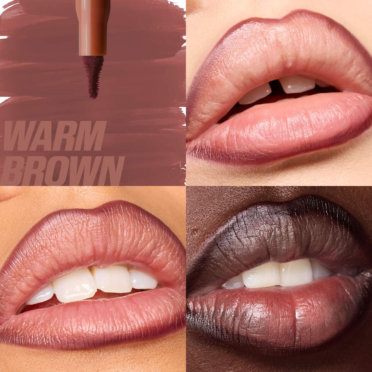 Huda Beauty - Lip Contour Stain - WARM BROWN