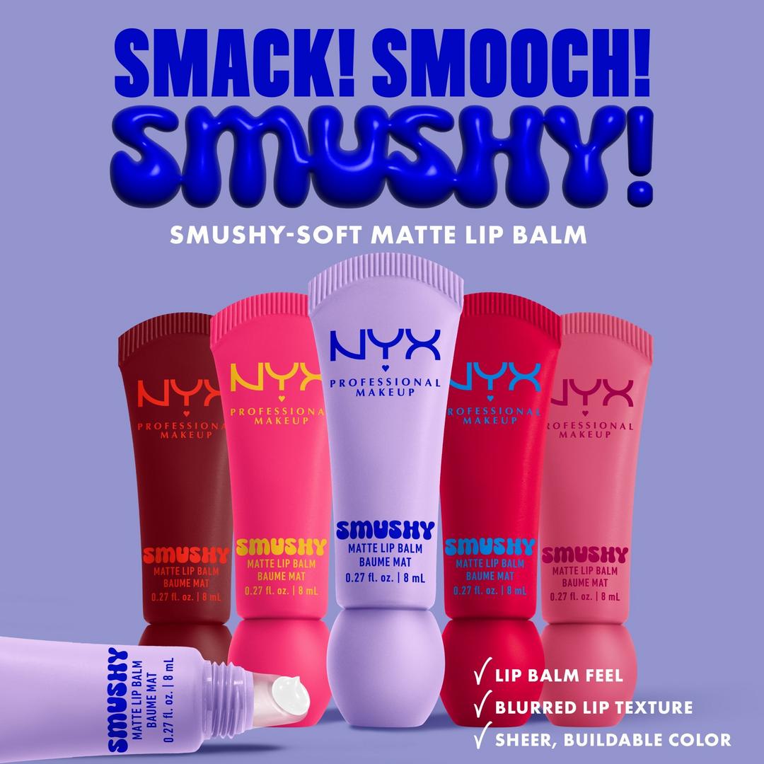 NYX Professional Makeup - Smushy Matte Lip Balm - SWIPE SESH