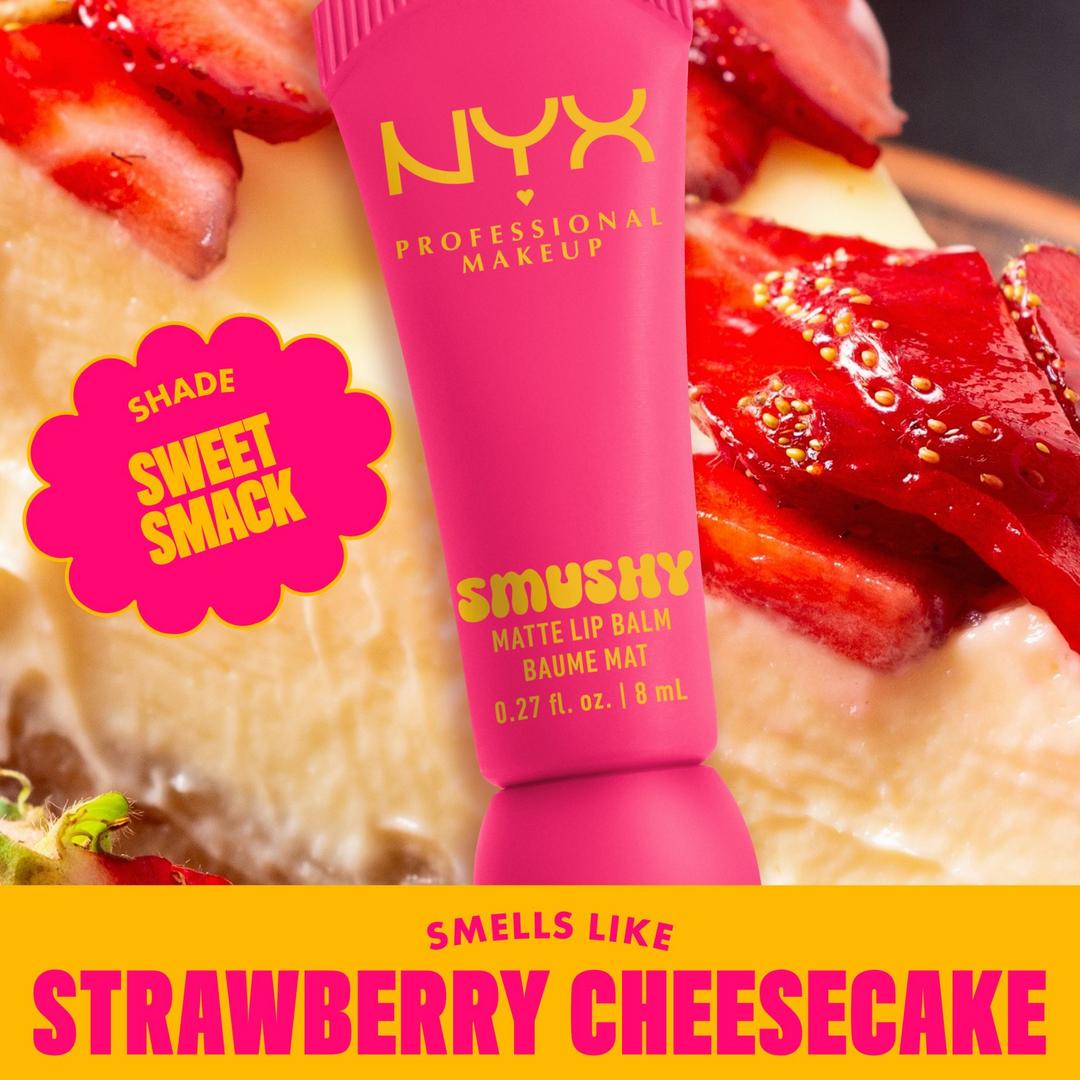 NYX Professional Makeup - Smushy Matte Lip Balm - SWEET SMACK