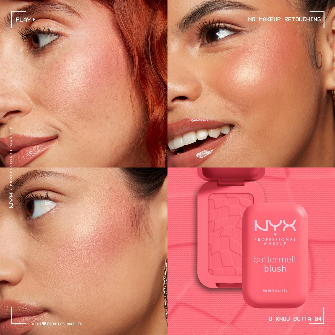 NYX Professional Makeup - Buttermelt Powder Blush - U KNOW BUTTA