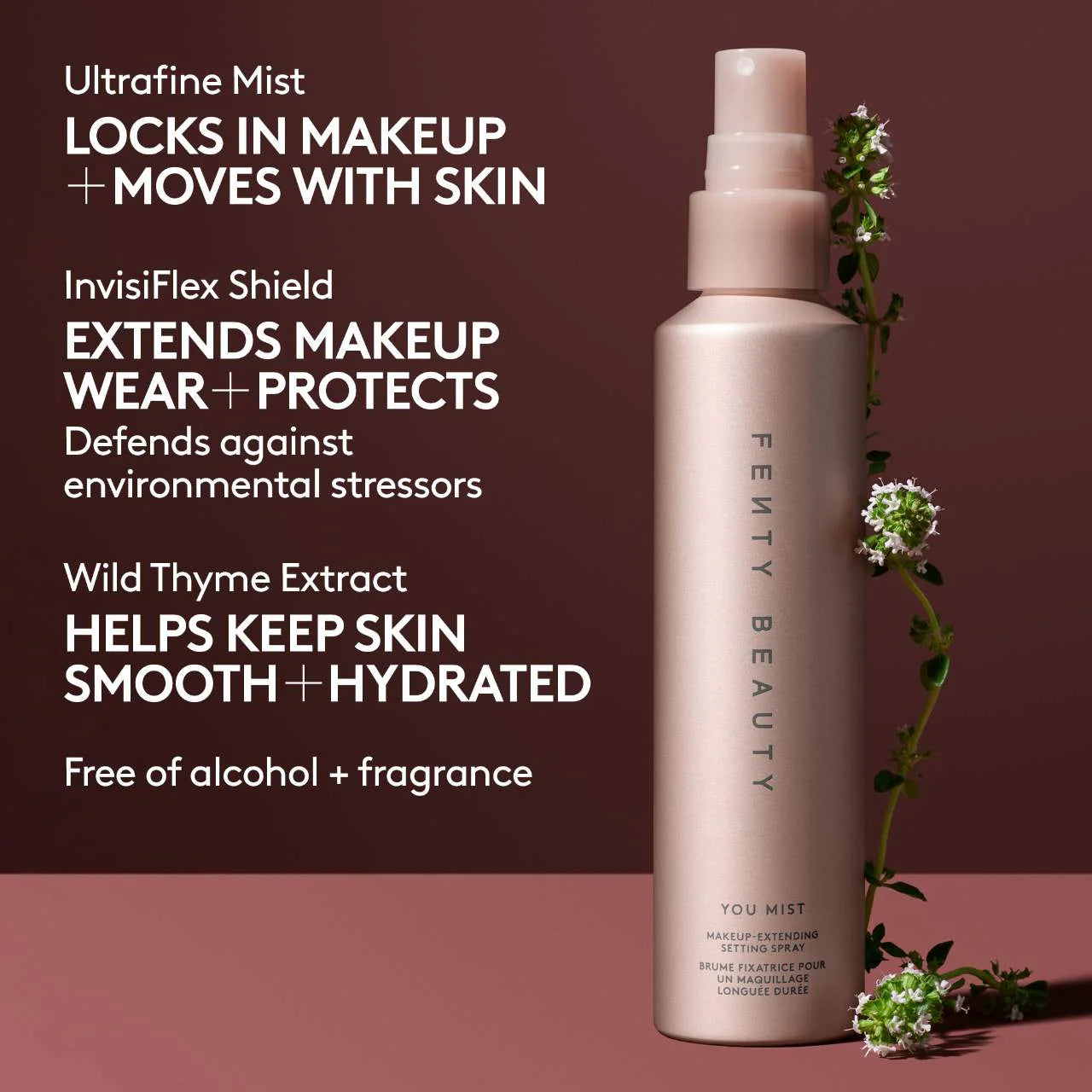Fenty Beauty - You Mist Makeup-Extending Setting Spray