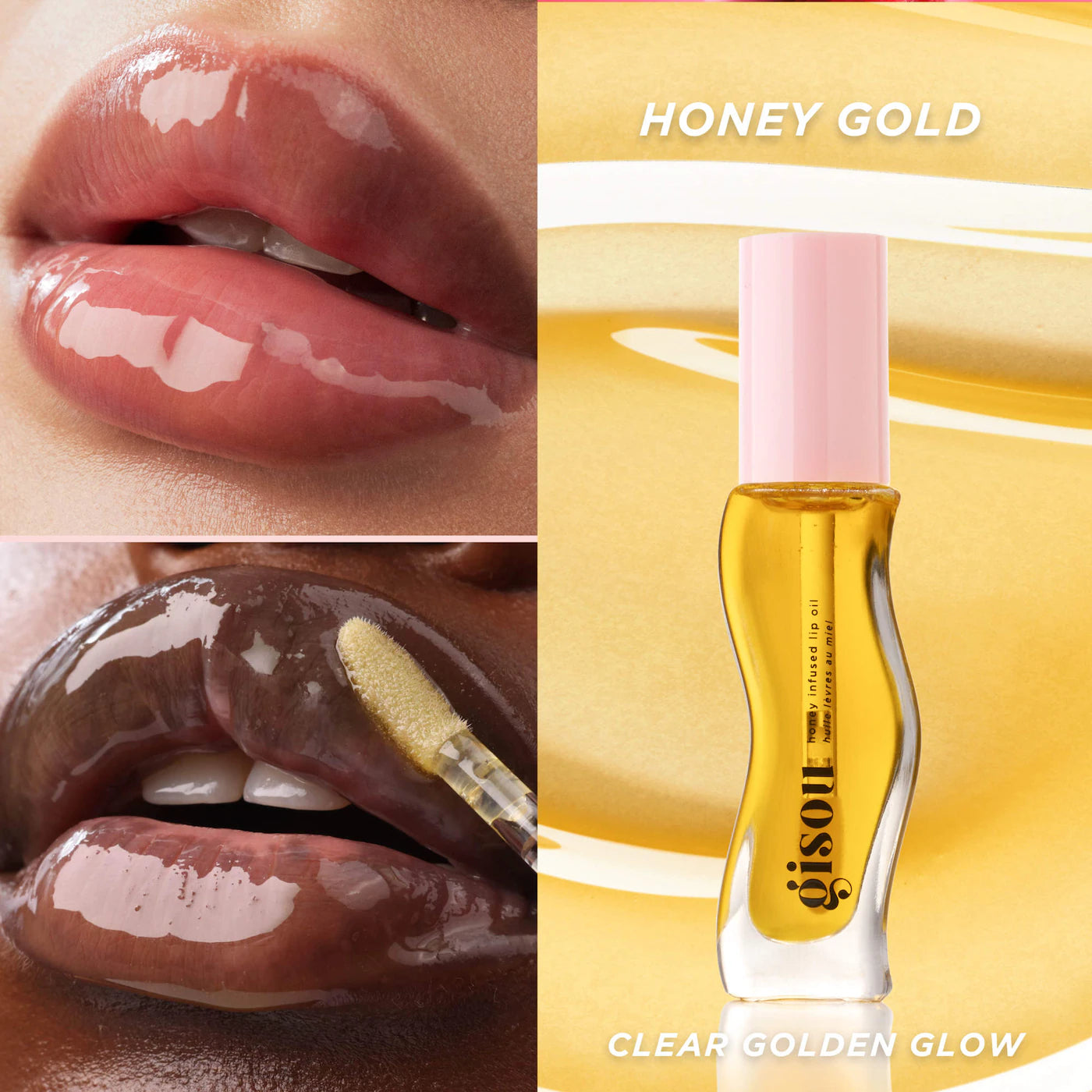Gisou - Honey Infused Hydrating Lip Oil - HONEY GOLD