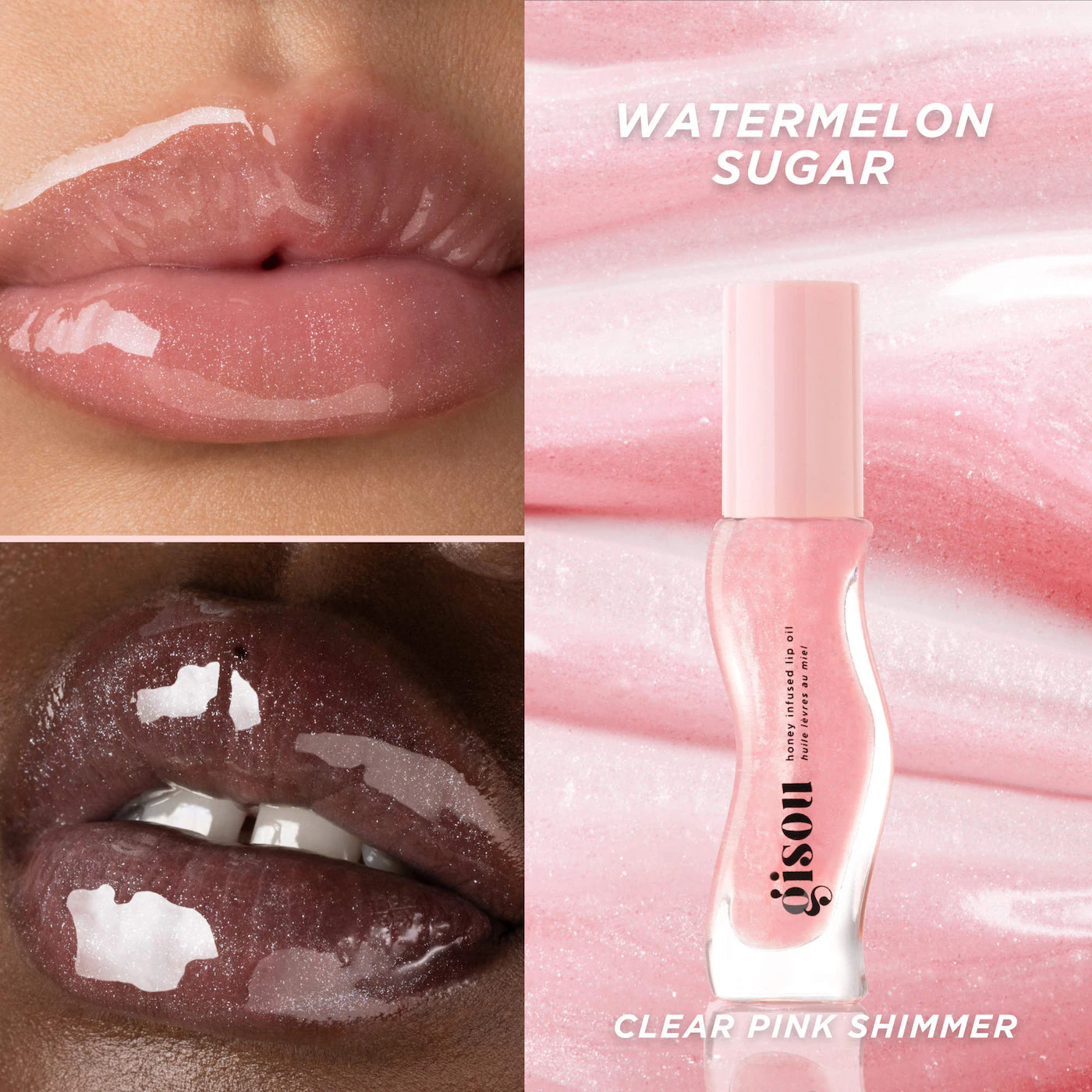 Gisou - Honey Infused Hydrating Lip Oil - WATERMELON SUGAR