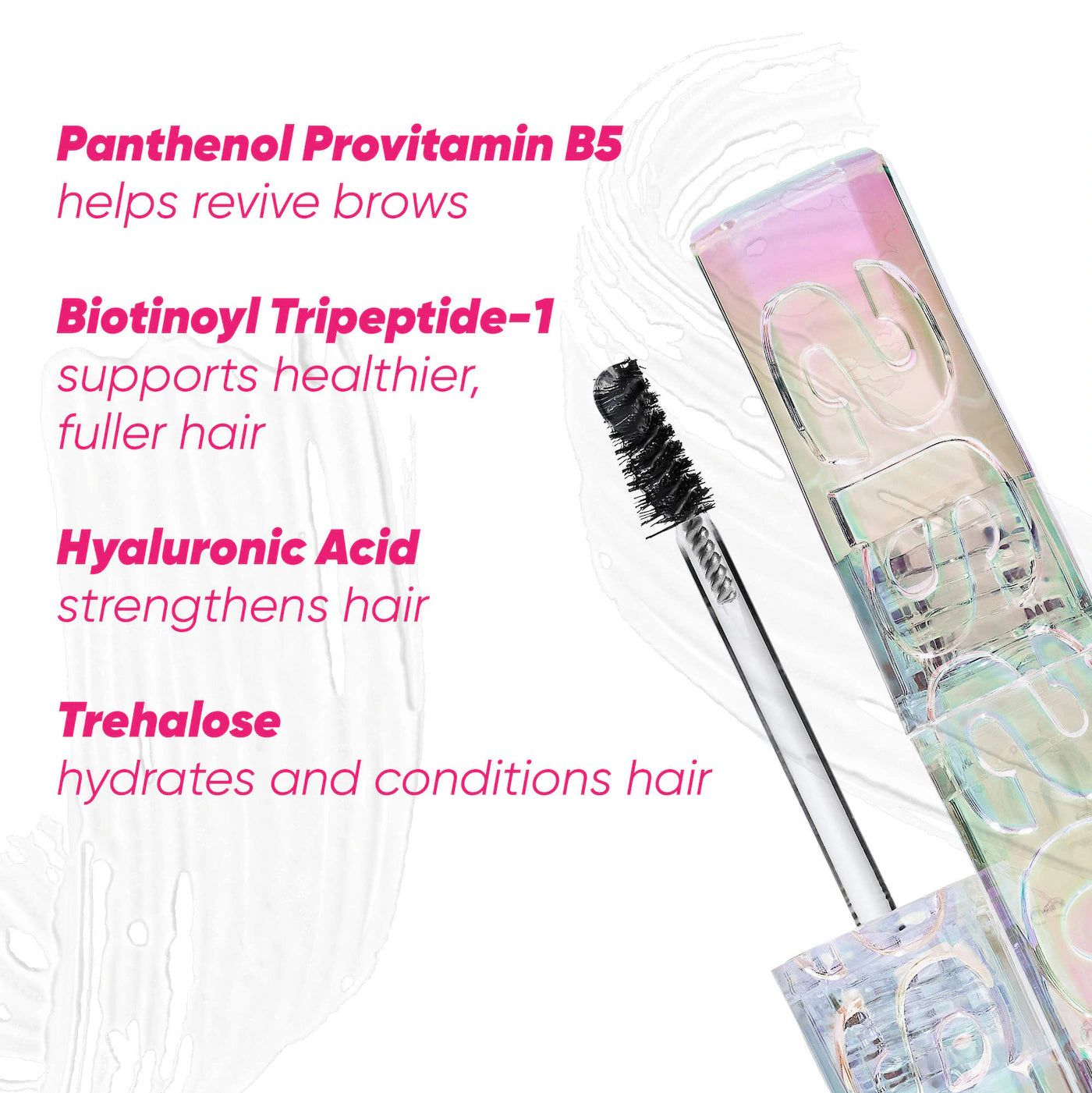 Kosas - Air Brow Clear + Clean Lifting Treatment Eyebrow Gel