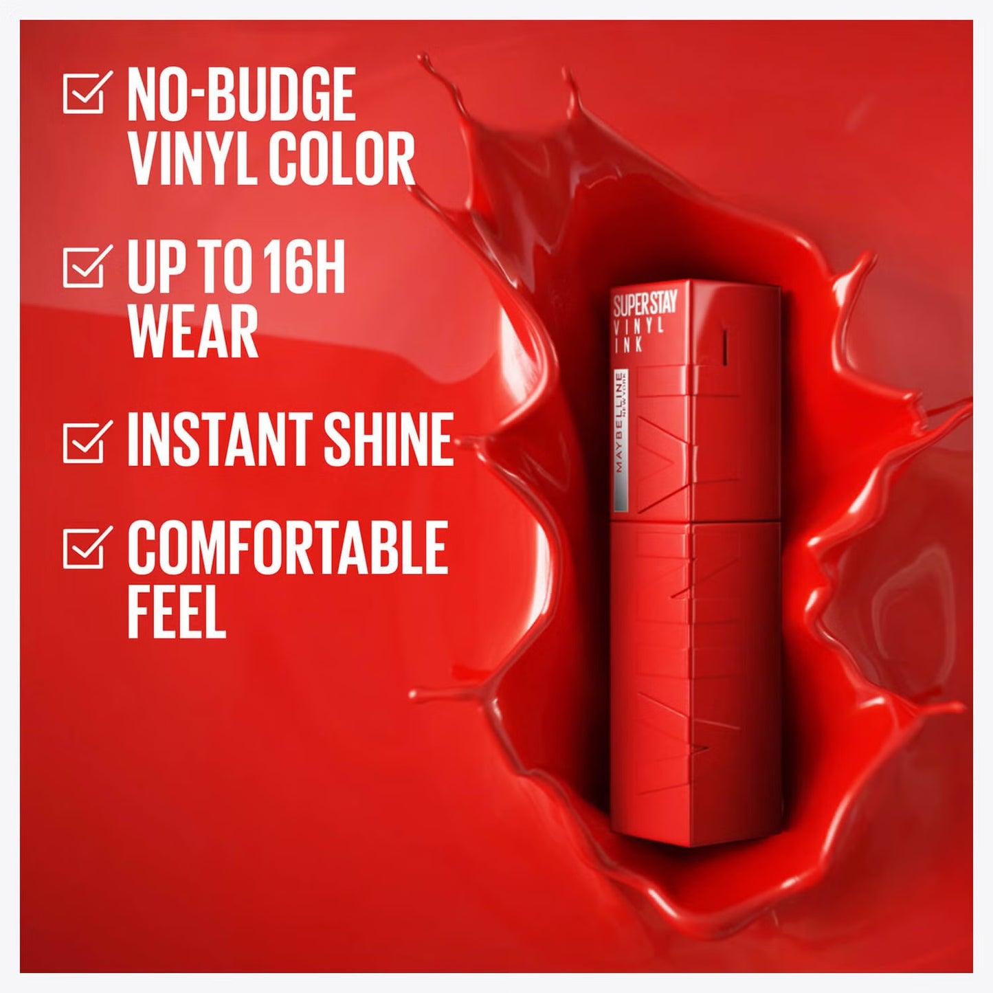 Maybelline - Super Stay Vinyl Ink Liquid Lipcolor - 85 RESTLESS