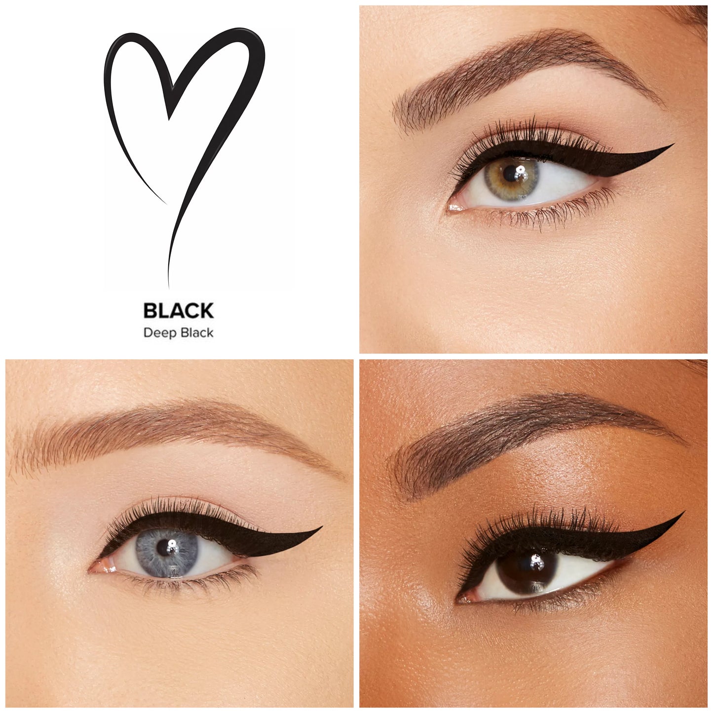 Too Faced - BTS Easy Glide Waterproof Liquid Eyeliner- BLACK