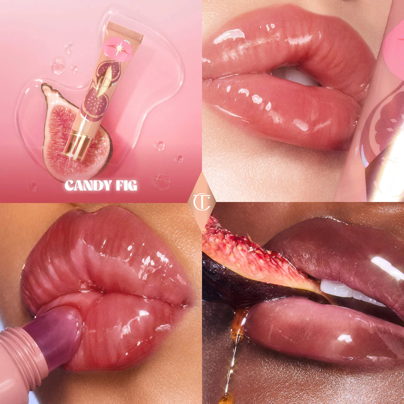 Charlotte Tilbury - Unreal Lips Healthy Glow Nectar Lip Oil - JUICYLICIOUS CANDY FIG