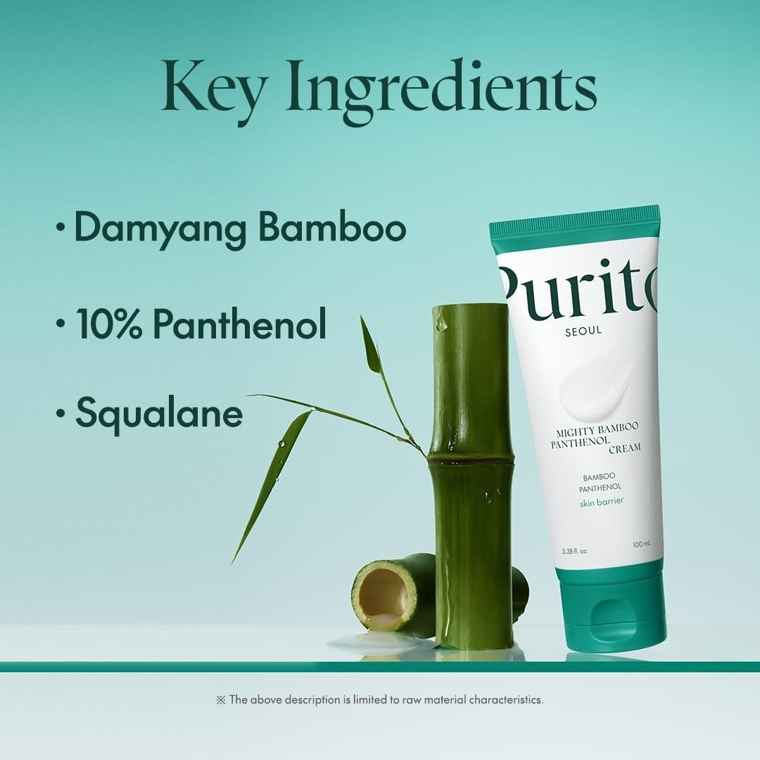 Purito - Mighty Bamboo Panthenol Cream - 100ml