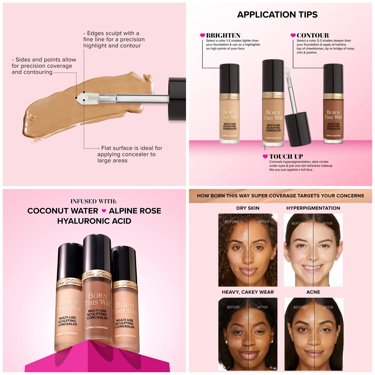 Too Faced - Born This Way Concealer - TAFFY