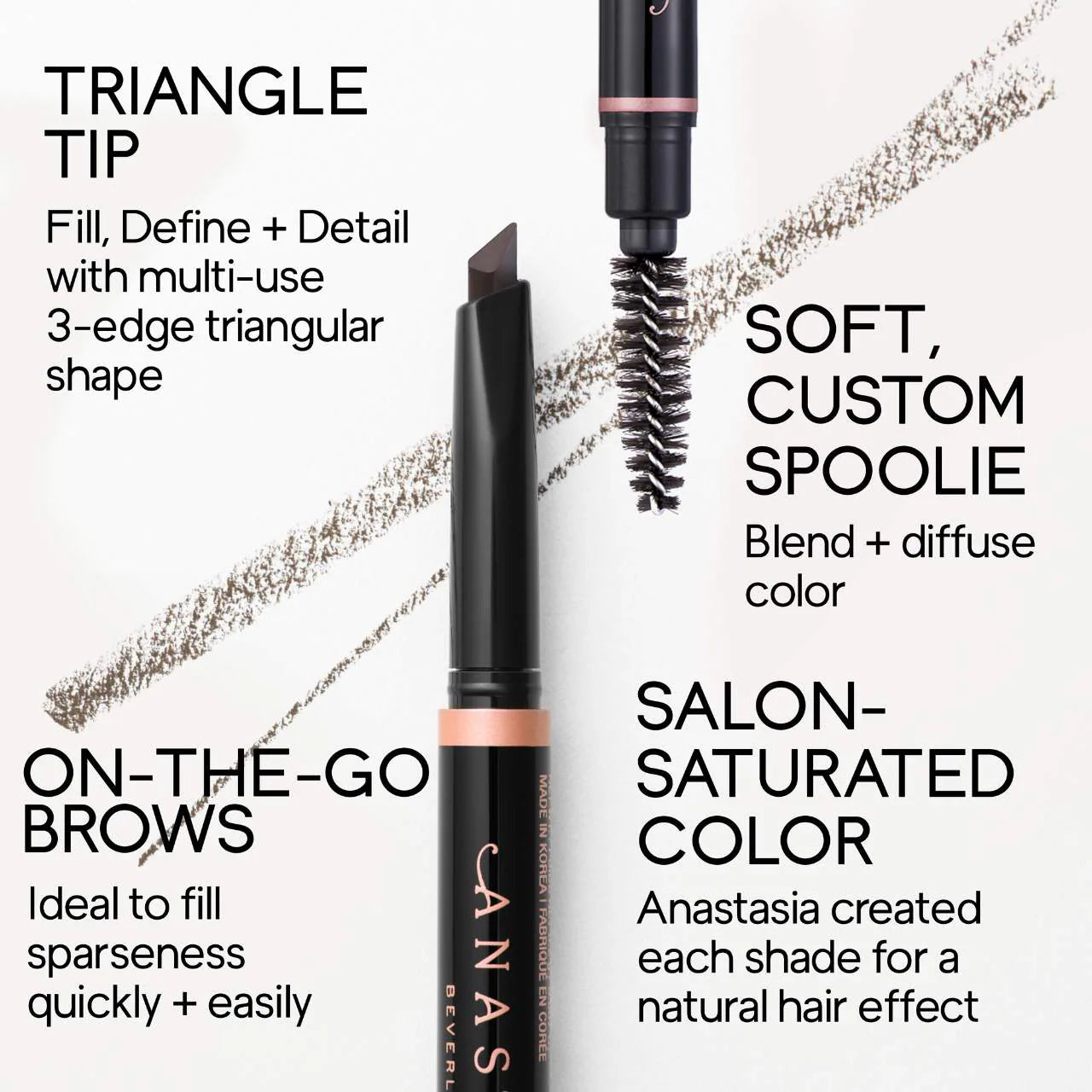 Anastasia Beverly Hills - Brow Definer Precision Eyebrow Pencil - TAUPE