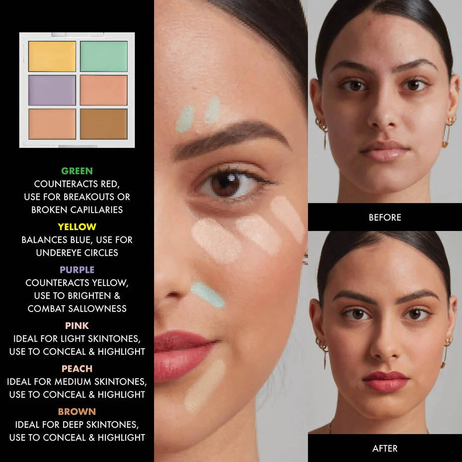 NYX Professional Makeup - 3C Color Correcting Concealer Palette