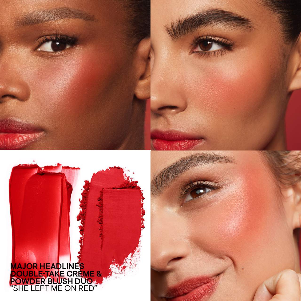 Patrick Ta - Major Headlines Double-Take Crème & Powder Blush Duo - SHE LEFT ME ON RED