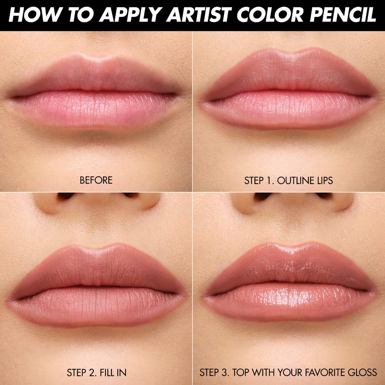 MAKE UP FOR EVER - Artist Color Pencil Longwear Lip Liner - 606 WHEREVER WALNUT