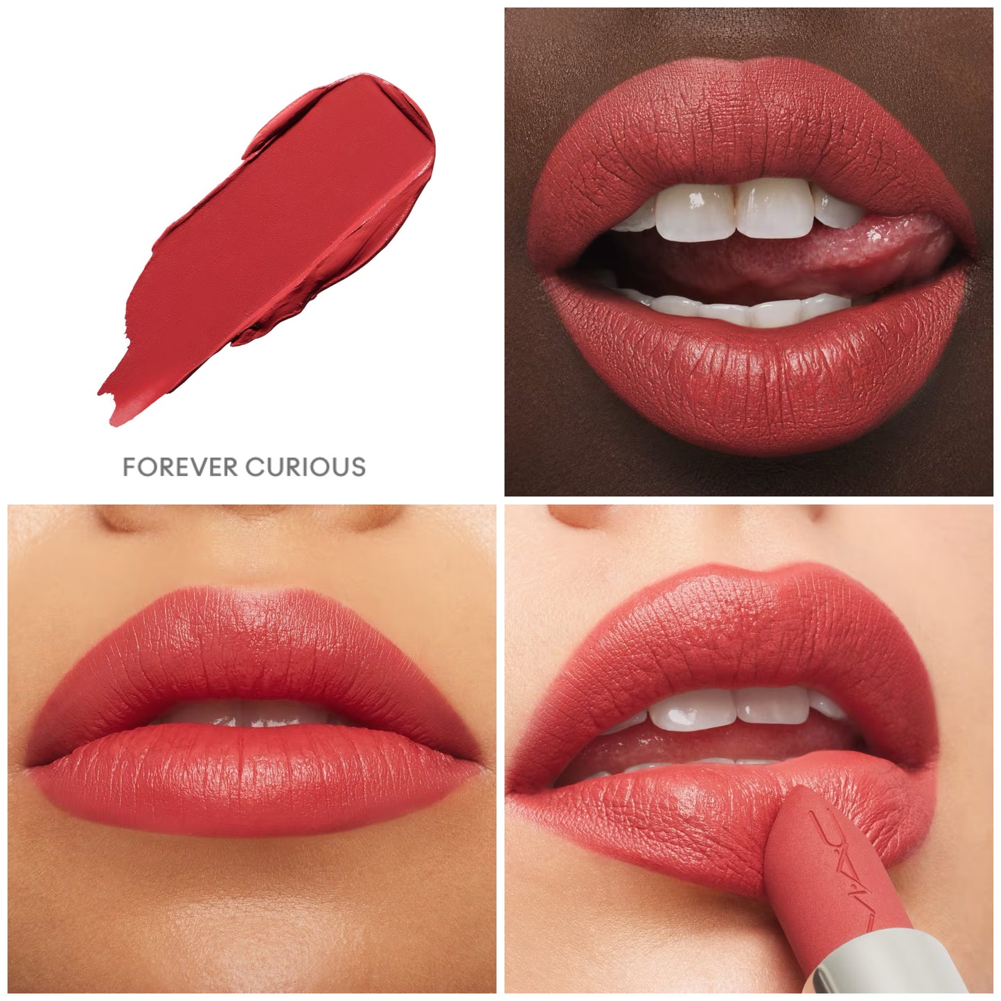 MAC - M•A•Cximal Silky Matte Lipstick - FOREVER CURIOUS