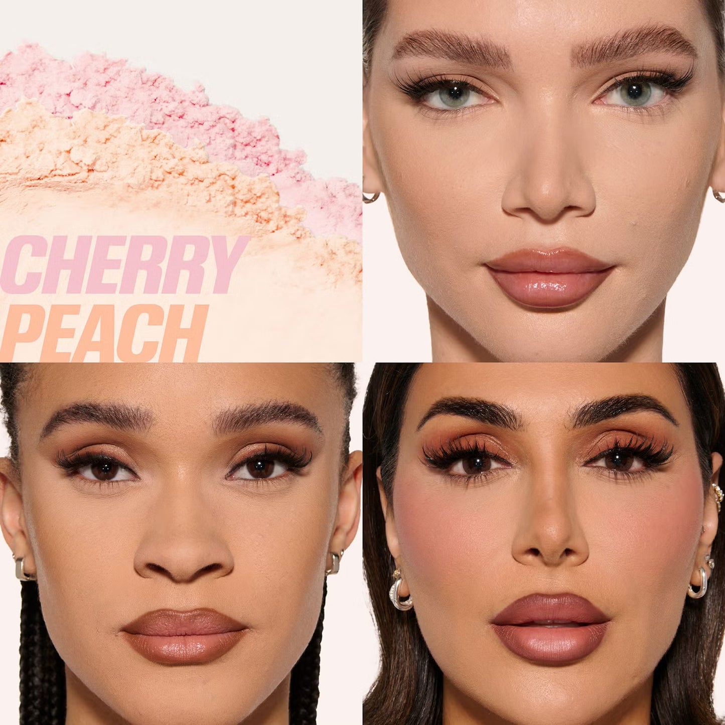 Huda Beauty - Easy Bake Loose Powder Duo - CHERRY PEACH