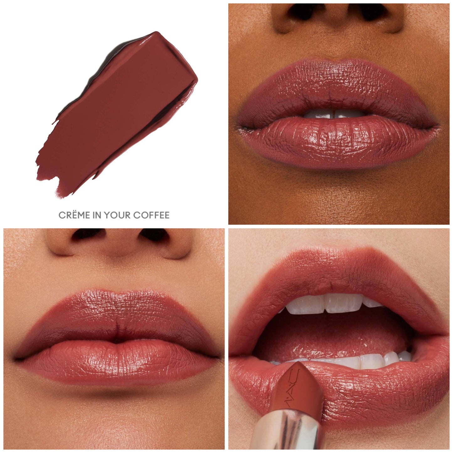 MAC - M·A·Cximal Satin Lipstick Mini - CREME IN YOUR COFFEE