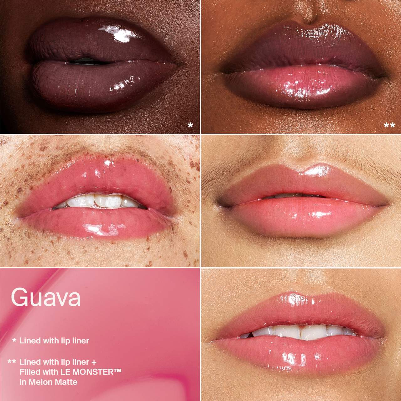 Haus Labs - PhD Hybrid Lip Glaze Plumping Gloss - GUAVA