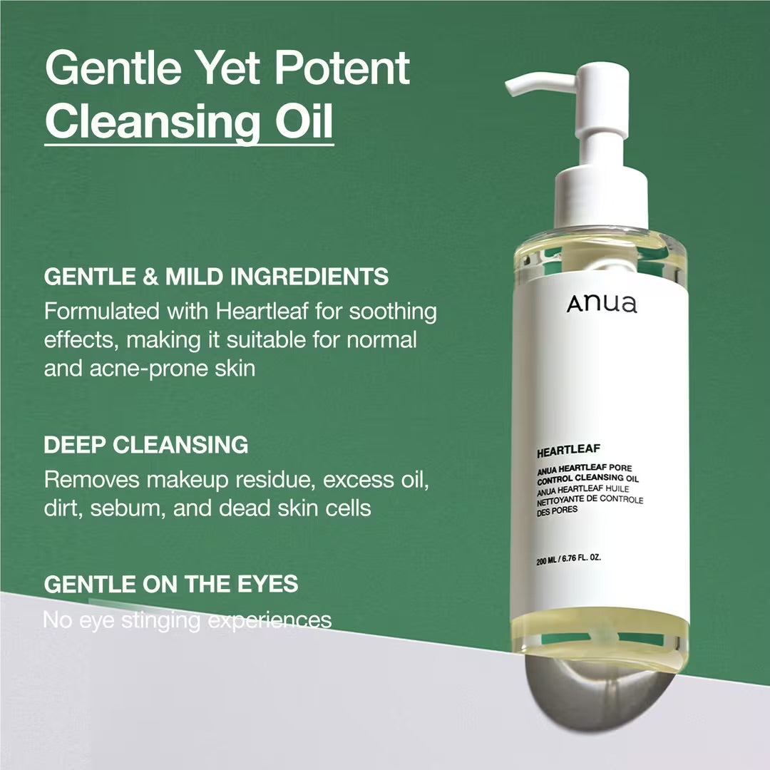 ANUA - Heartleaf Pore Control Cleansing Oil - 200ml
