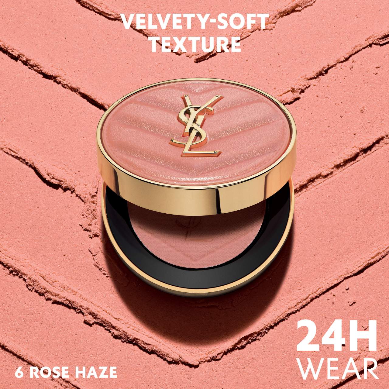 Yves Saint Laurent - Make Me Blush 24H Buildable Powder Blush - 6 ROSE HAZE