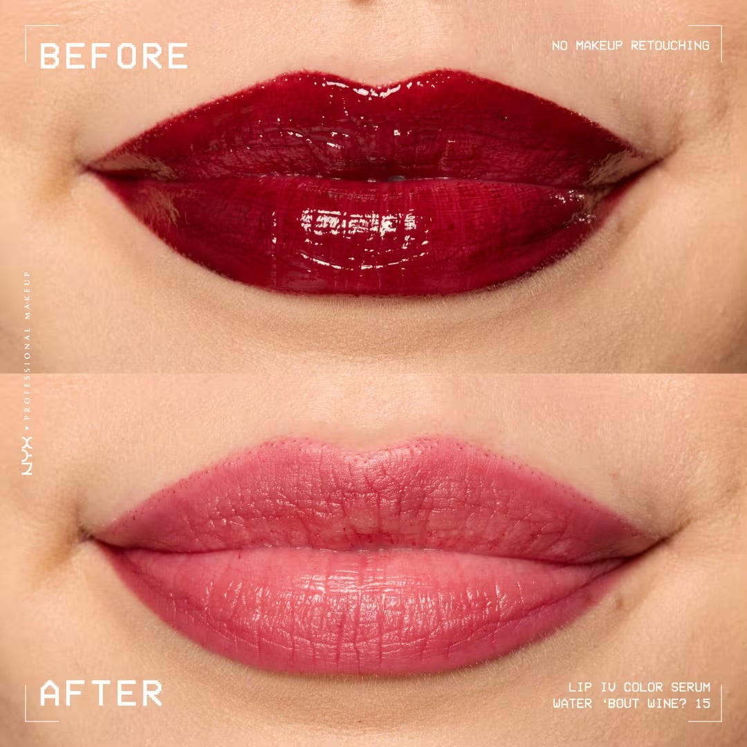 NYX Professional Makeup- Lip I.V. Hydrating Lip Gloss Stain - WATER ‘BOUT WINE?