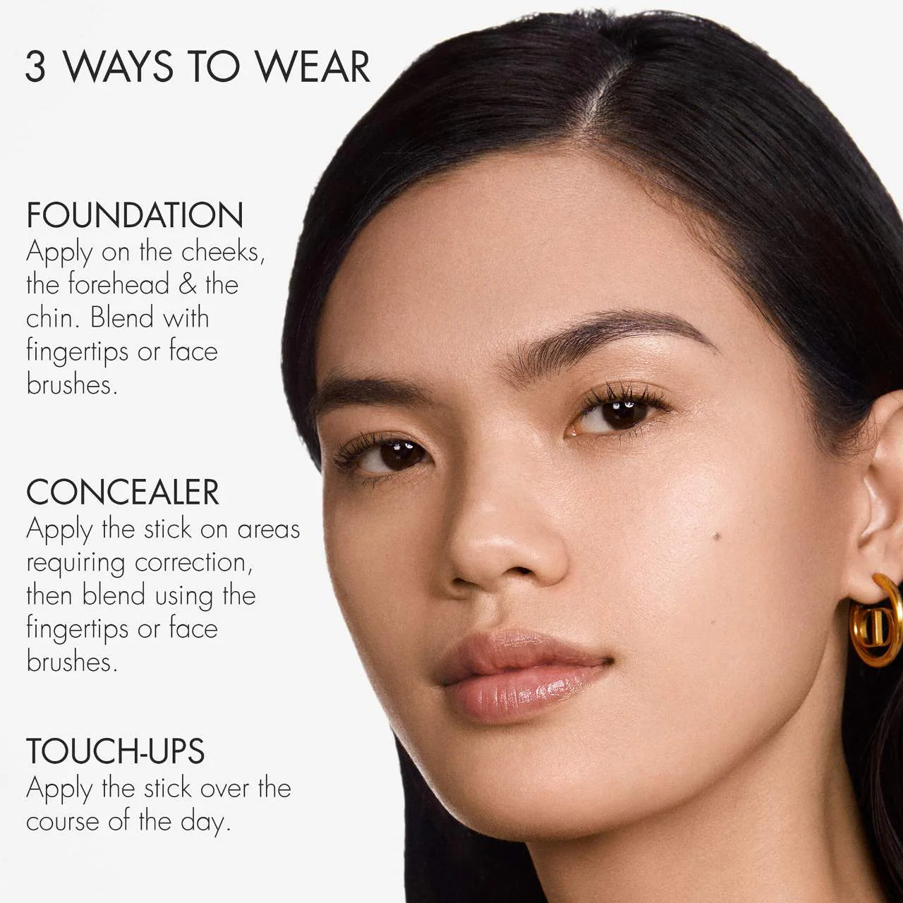 DIOR - Forever Skin Perfect 24H Multi-Use Foundation Stick -SHADE 1 CR