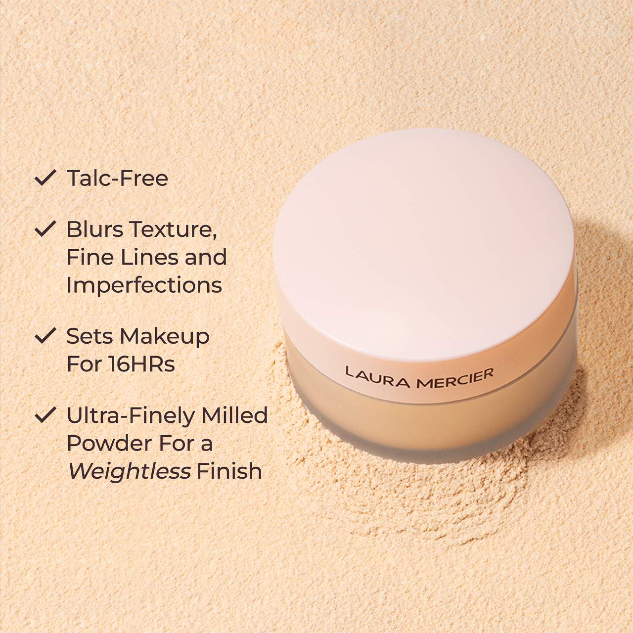 Laura Mercier - Ultra-Blur Talc-Free Loose Setting Powder - TRANSLUCENT