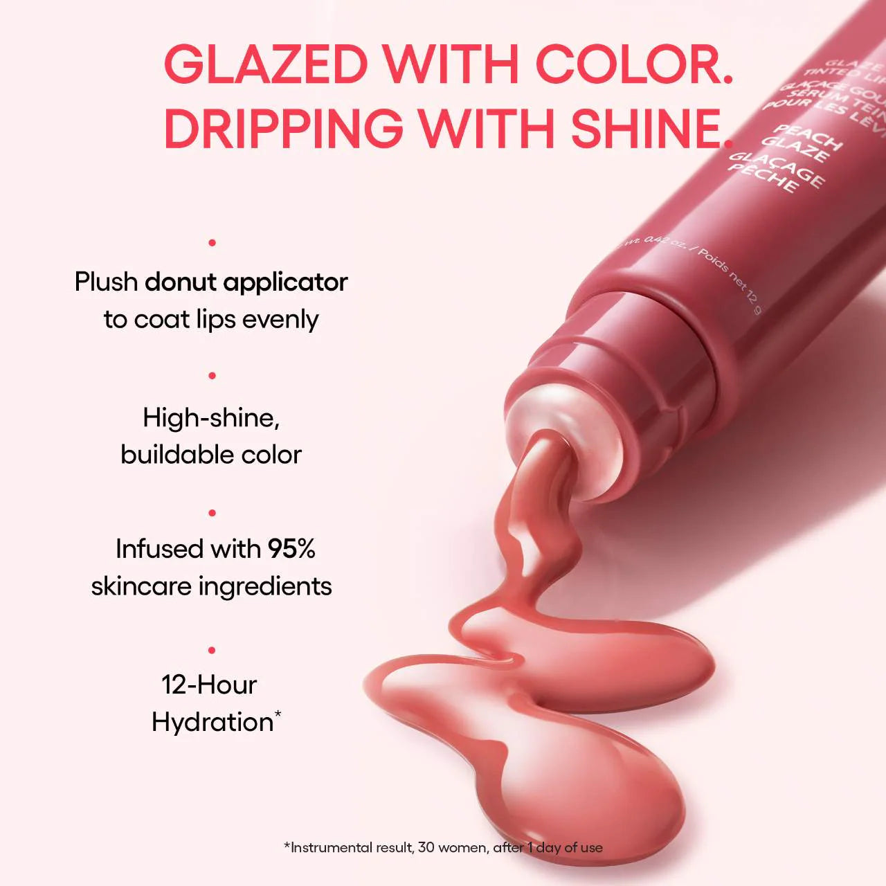 LANEIGE - Glaze Craze Tinted Polypeptide Lip Serum - SUGAR GLAZE