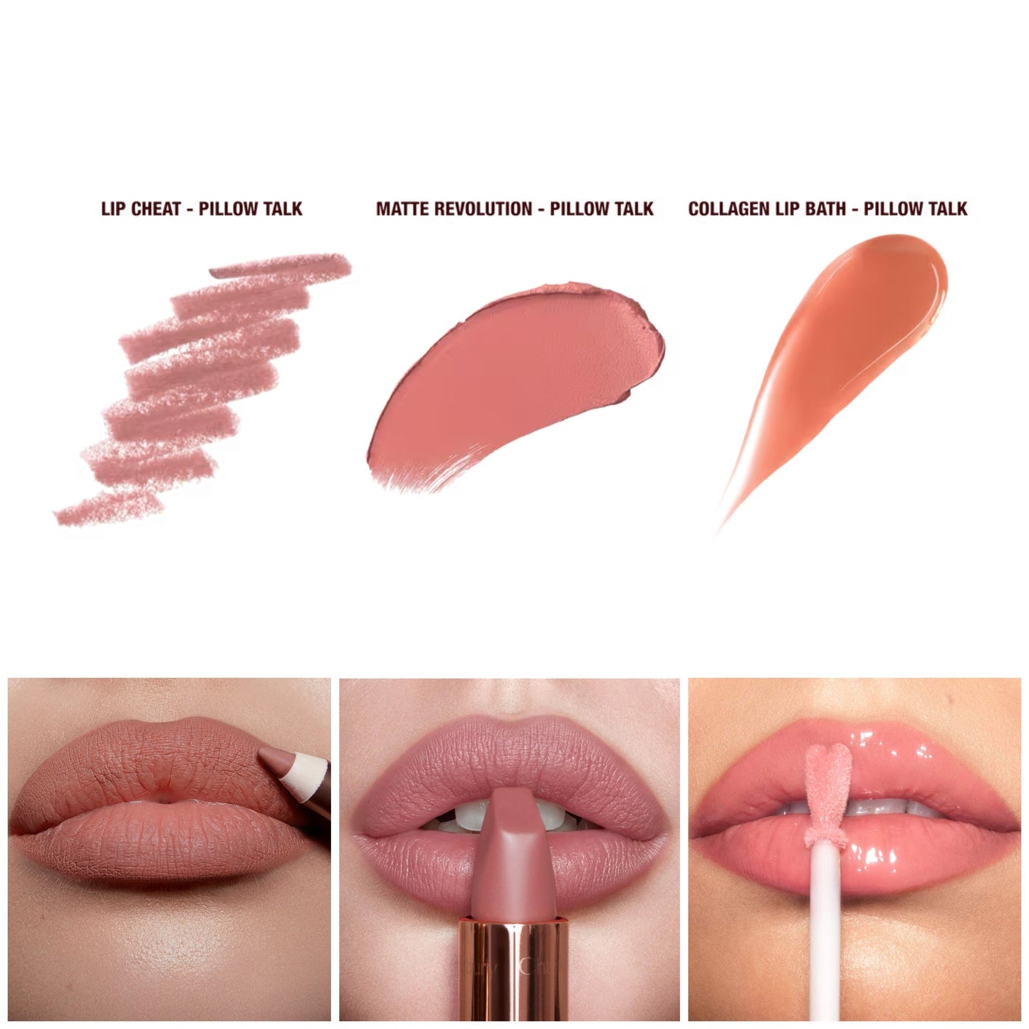 Charlotte Tilbury - Pillow Talk Lip Secrets Set