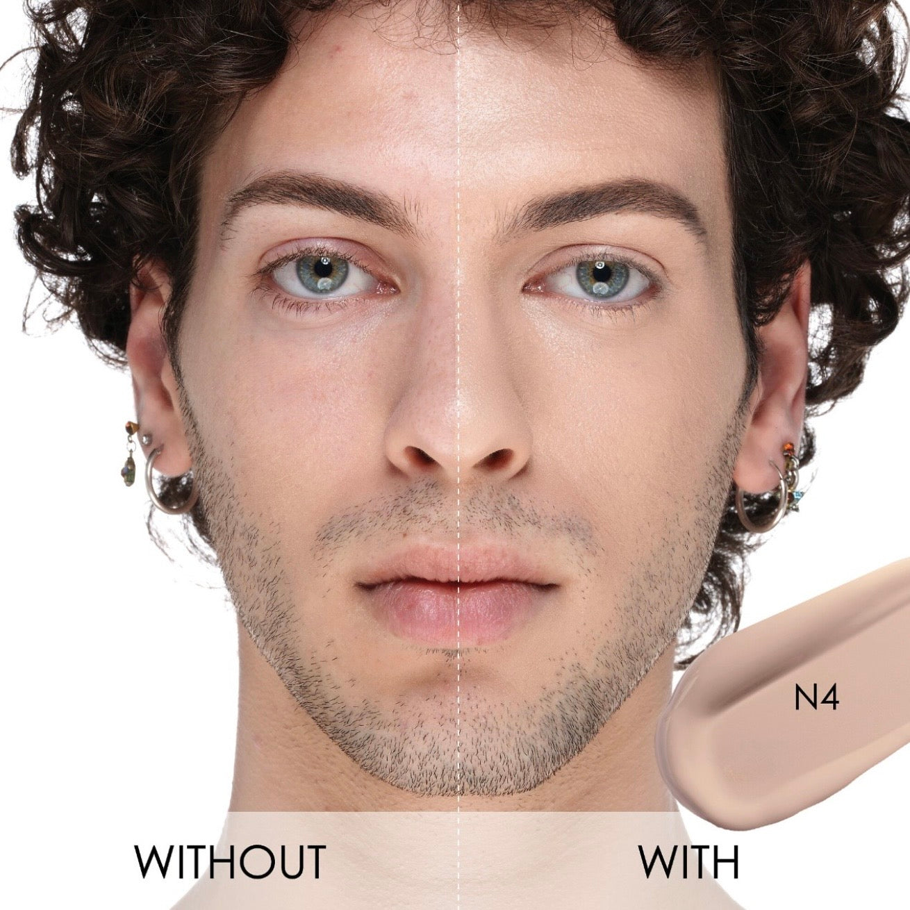 NATASHA DENONA- Hy-Glam Brightening & Hydrating Medium to Full Coverage Crease Proof Serum Concealer - N4