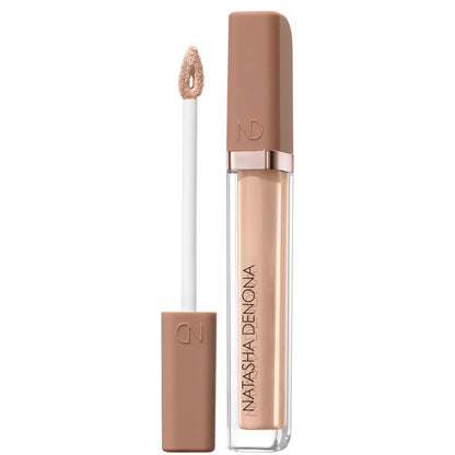NATASHA DENONA - Hy-Glam Brightening & Hydrating Medium to Full Coverage Crease Proof Serum Concealer - N3