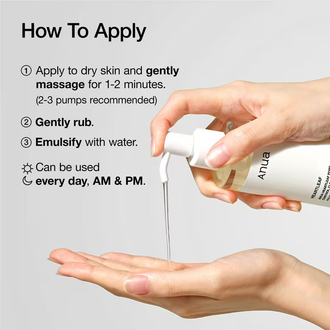 ANUA - Heartleaf Pore Control Cleansing Oil - 200ml