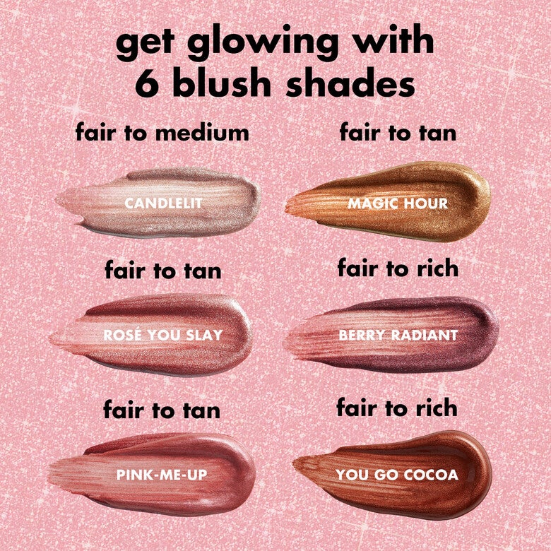 e.l.f - Halo Glow Blush Beauty Wand - CANDLELIT