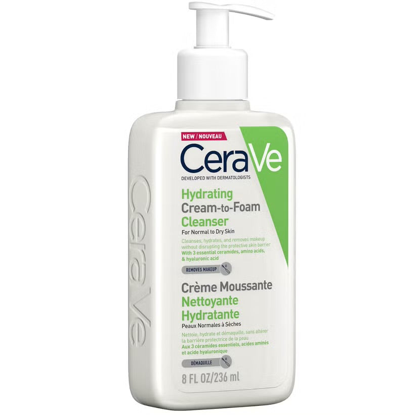 CeraVe - Hydrating Cream-to-Foam Cleanser - 236ml