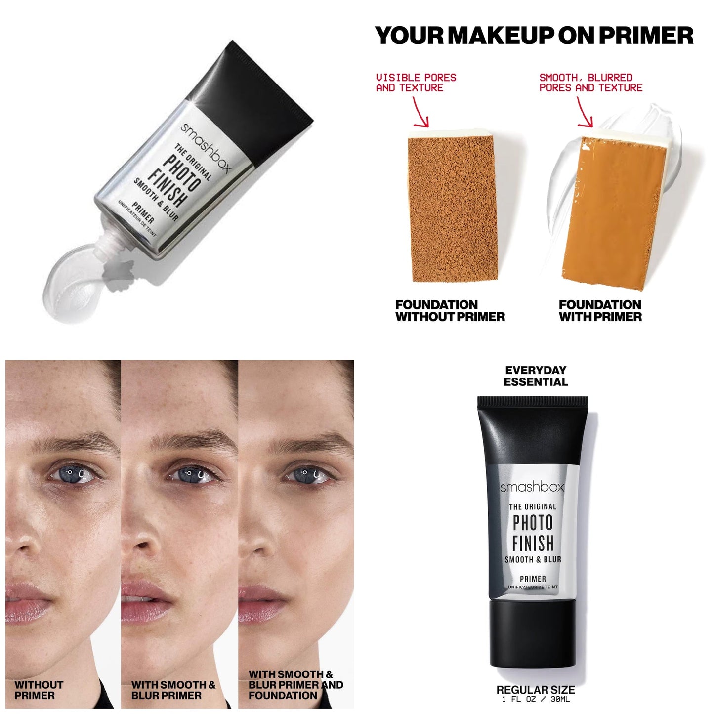 Smashbox - Photo Finish Smooth & Blur Oil-Free Foundation Primer