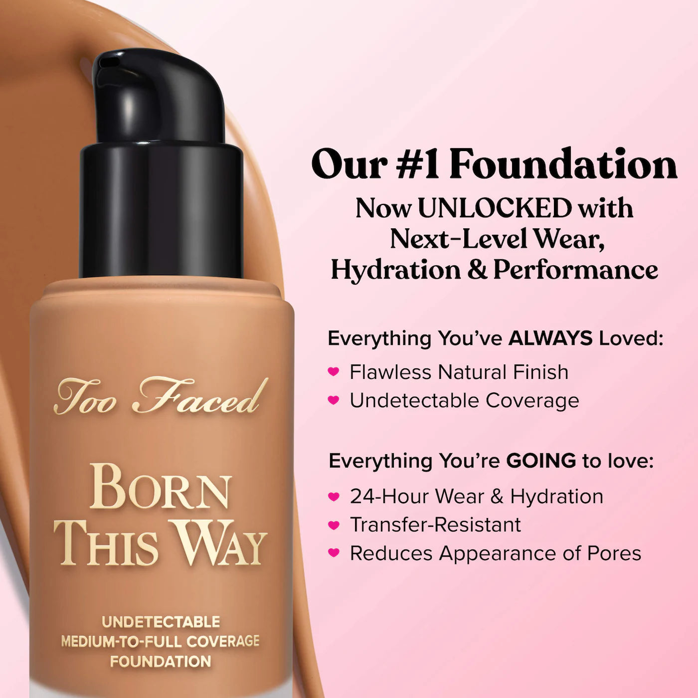 Too Faced - Born This Way Undetectable Medium-To-Full Coverage Foundation - VANILLA