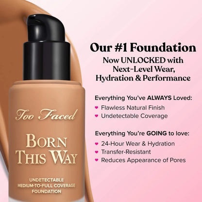 Too Faced - Born This Way Undetectable Medium-To-Full Coverage Foundation - VANILLA
