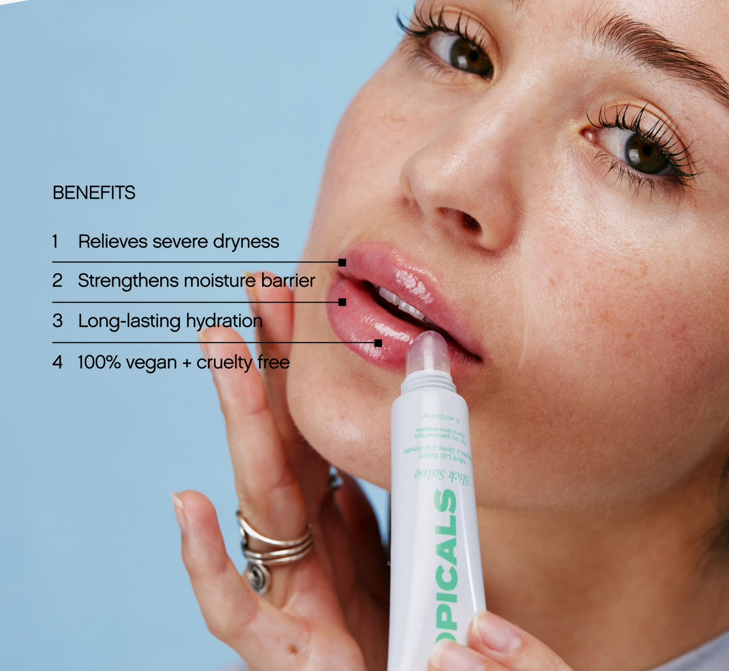 Topicals - Slick Salve Glossy Lip Balm - MINT
