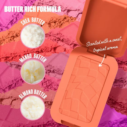 NYX Professional Makeup - Buttermelt Powder Blush - SOONER THE BUTTA