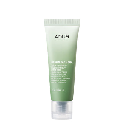 ANUA - Heartleaf Quercetinol Pore Deep Cleansing Foam - 25ml
