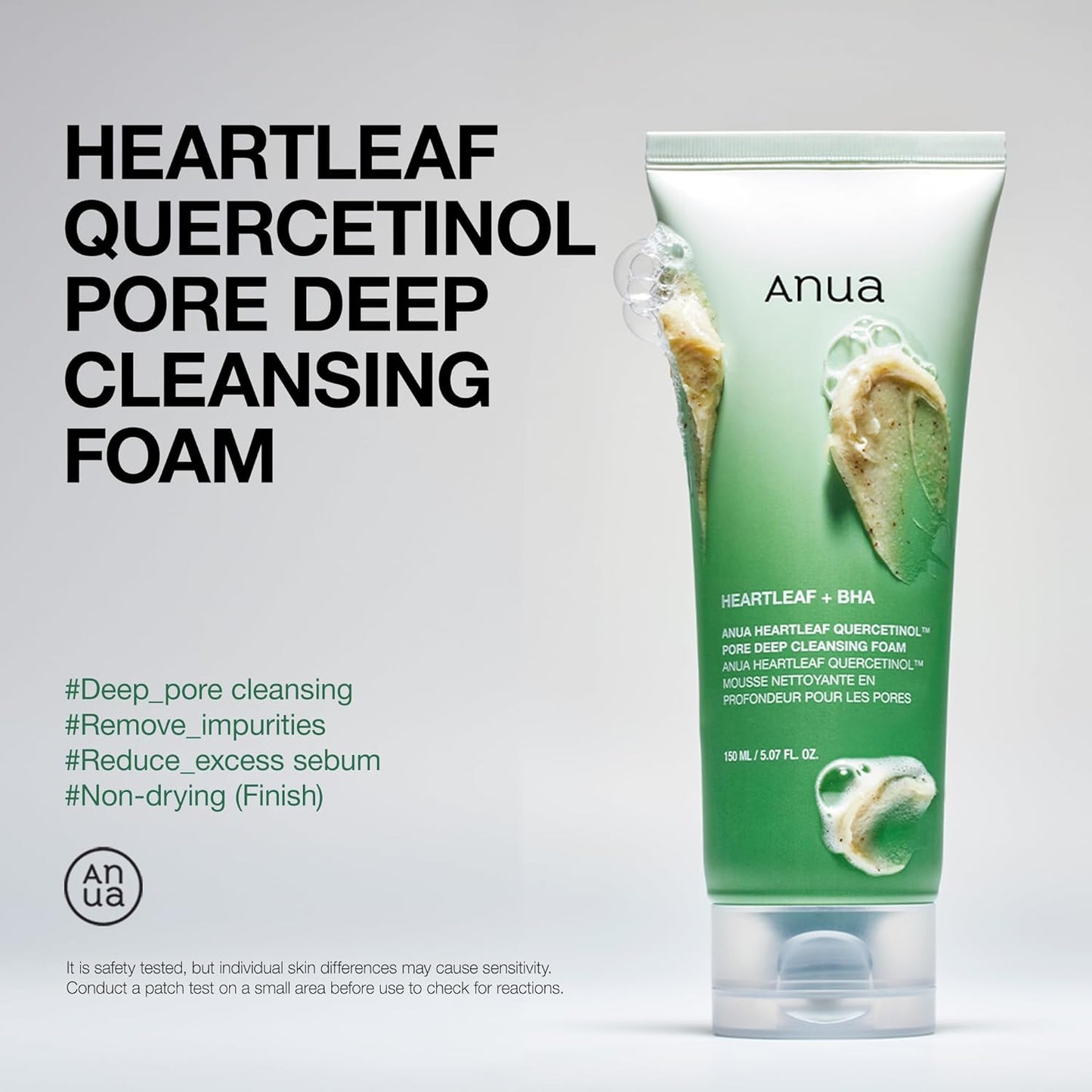 ANUA - Heartleaf Quercetinol Pore Deep Cleansing Foam - 25ml