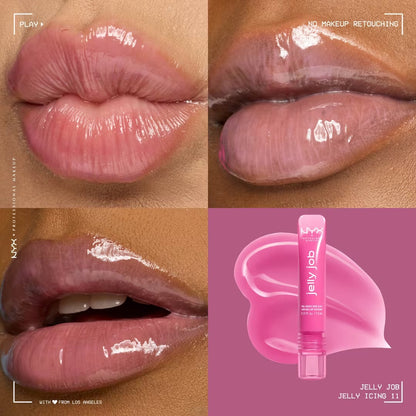 NYX Professional Makeup - Jelly Job Lip Gloss - JELLY ICING