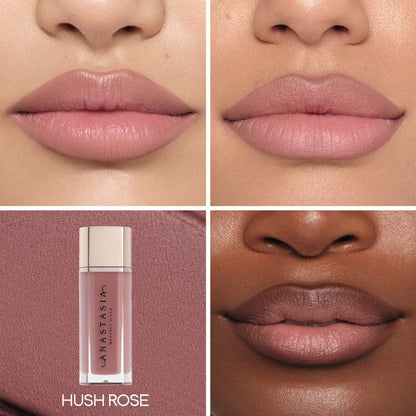 Anastasia Beverly Hills - Lip Velvet Liquid Lipstick - HUSH ROSE