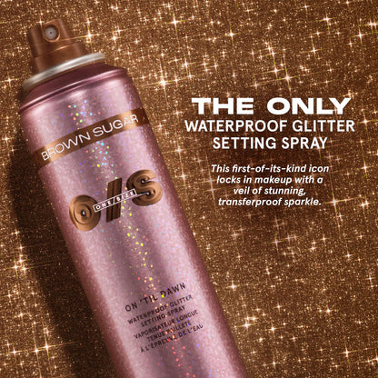 ONE/SIZE - On 'Til Dawn Waterproof Glitter Setting Spray - Brown Sugar